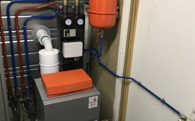 Remplacement d’une Chaudière Fioul par une Chaudière Fioul condensation Viessmann sur la commune de Theizé dans le Rhône.