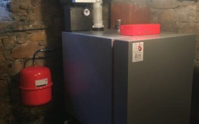 Installation d’une chaudière fioul condensation Viessmann Vitoladens 300-C sur la commune de JARNIOUX (69-RHONE)