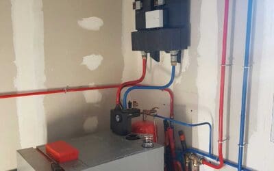 Installation Chaudière Fioul Condensation Viessmann Vitoladens 300-C Modulante avec Ballon Thermodynamqiue Viessmann Vitocal 060-A à Villars les Dombes dans l’Ain 01.