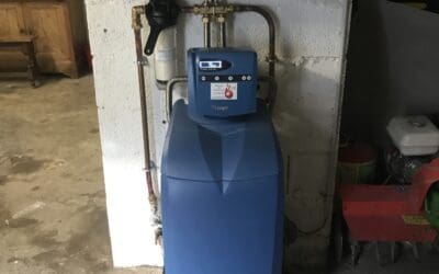 Remplacement d’un Chauffe Eau Electrique par un Chauffe Eau Thermodynamique Viessmann Vitocal 060 à Villefranche Sur Saône dans le Rhône (69 ) et pose d’un Adoucisseur d’Eau BWT PERMO Aquaperla